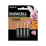 Duracell Rechrge Batry Aaa4 900mah